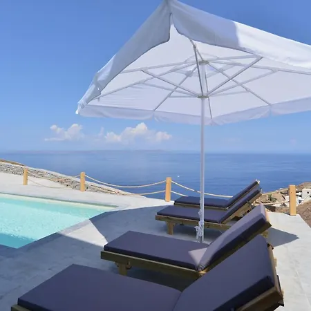 Villa Kea Live In Blue With Pool - Cyclades Melissaki
